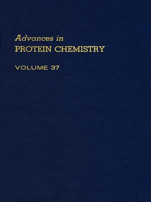 cover image of Advances in Protein Chemistry